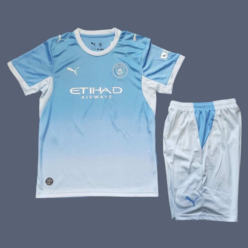 Manchester City 26-27 men's home jersey (full kit)