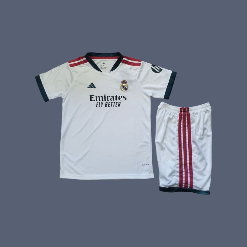 Real Madrid 26-27 kids home jersey (full kit)