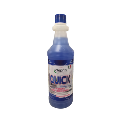Quick- detergente multiuso a base di alcool isopropilico 1Lt