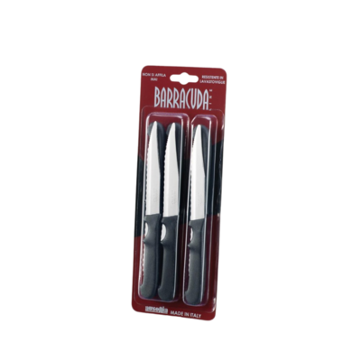 Coltelli Bistecca inox Barracuda (6 pezzi)