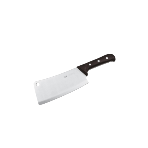 Falcetta macellaio inox manico nero 26cm