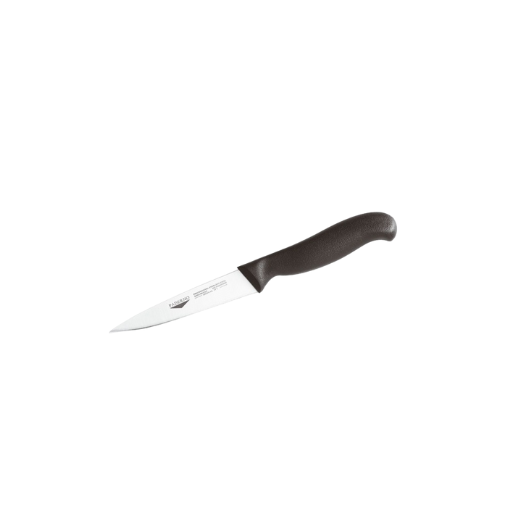 Spelucchino inox manico nero 8cm