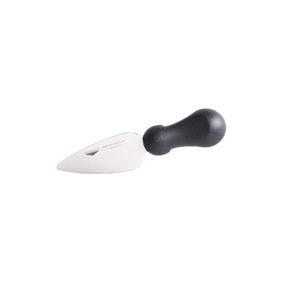 Coltello grana inox manico nero 10cm