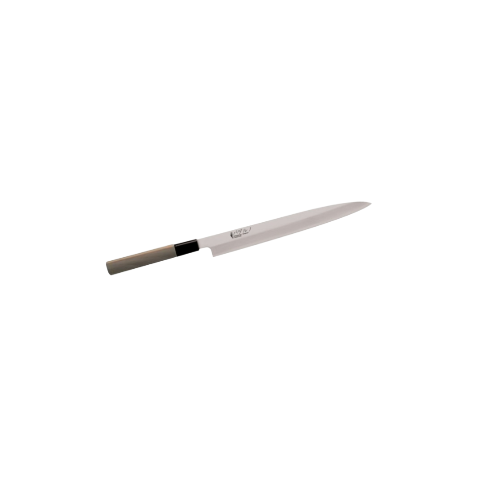 Coltello Yanagi Sashimi manico legno 33cm