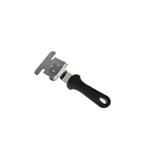 Pinza per teglie inox manico nero 23cm