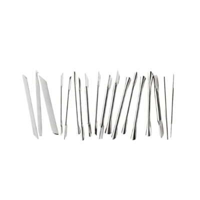 Kit 18 attrezzi decoro inox