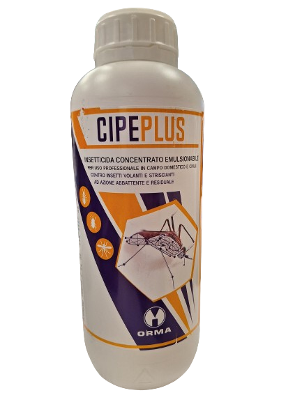 Cipleplus-Insetticida Liquido a base Di Cipermetrina Lt 1