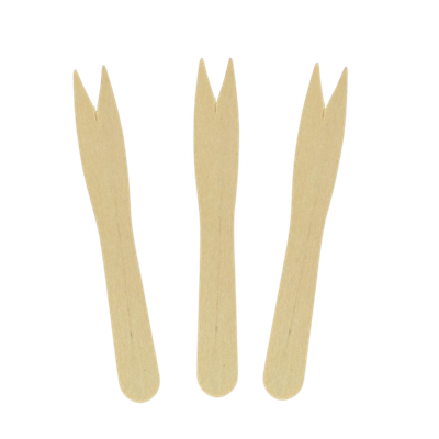 Forchettine in legno 8,5cm (1000 pezzi)