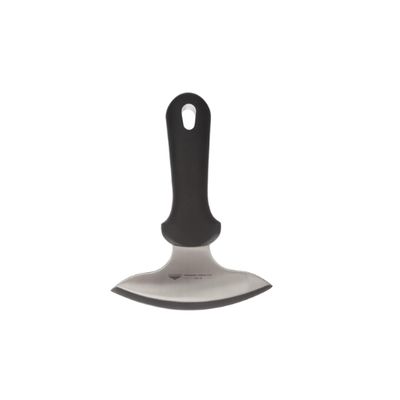 Tronchetto taglia pizza inox manico nero Ø 13,5x19cm
