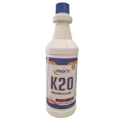 K 20- sgrassante alcalino concentrato 1Lt