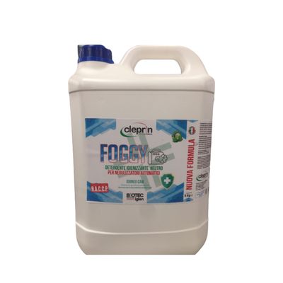 Foggy BTI- igienizzante neutro per nebulizzatori automatici 5Lt