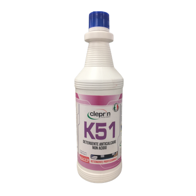 K 51-detergente anticalcare non acido 1Lt