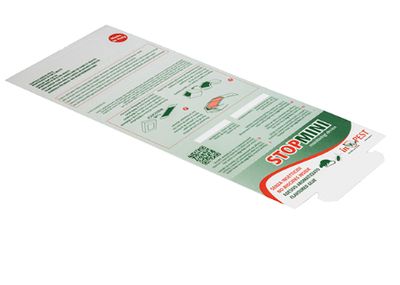 Stop Mini Trap Cartoncino collante (10Pezzi)