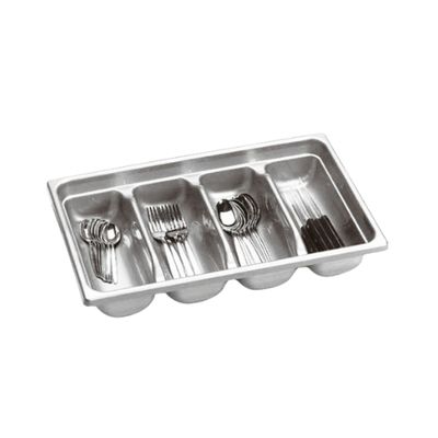 Portaposate Polietilene Gn 1/1 senza coperchio 32,5x53cm