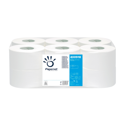 Carta igienica Mini Jumbo A 150 2 veli (12pezzi)