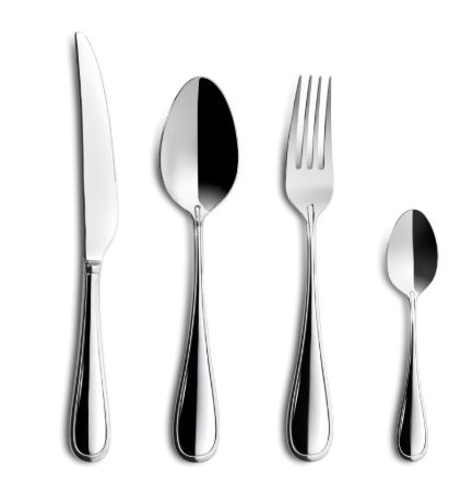 Bauletto posate Contour inox 18/10 mm - 24 pezzi