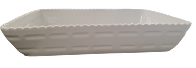 Pirofila Rettangolare in porcellana impilabile 36x24x6 cm