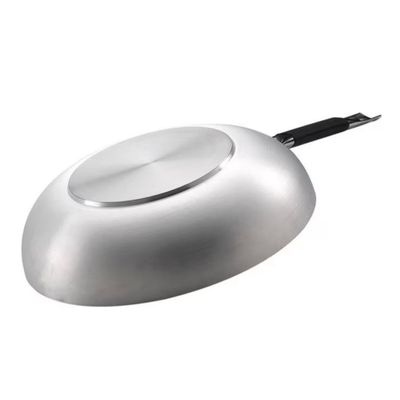Padella svasata alta in alluminio - 32cm