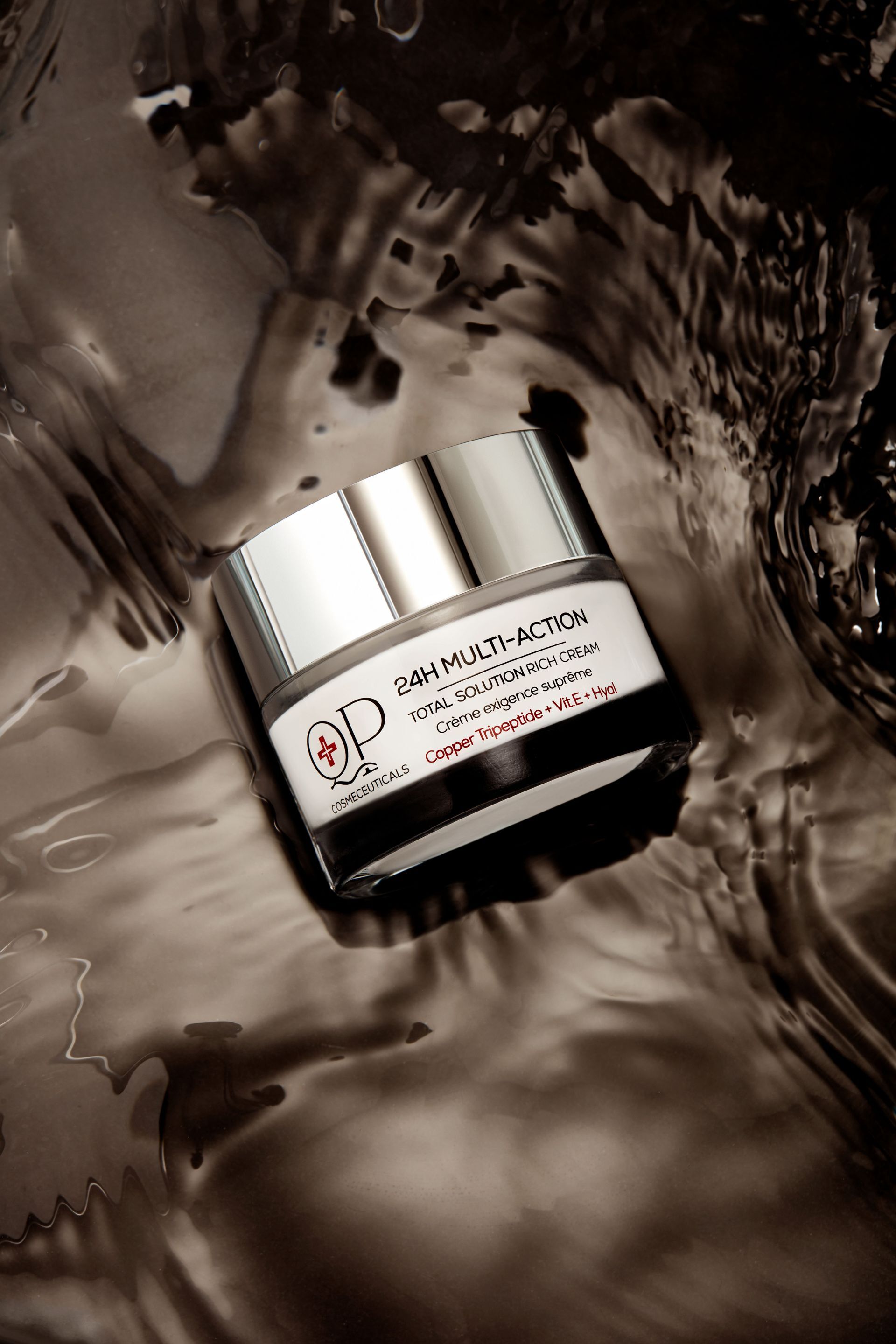 24h Multi-Action - Total solution rich cream. Copper Tripeptide + Vit.E + Ialuronico