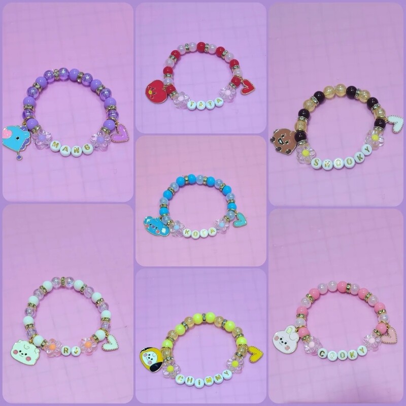 Pulseras BT21 Shinning (versión 2)