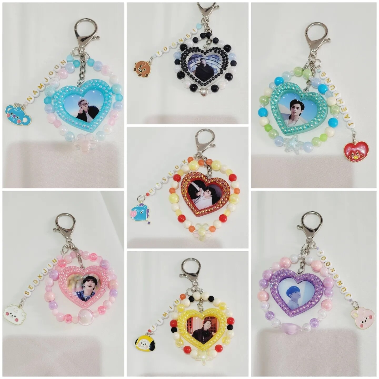 Llaveros BTS Corazón