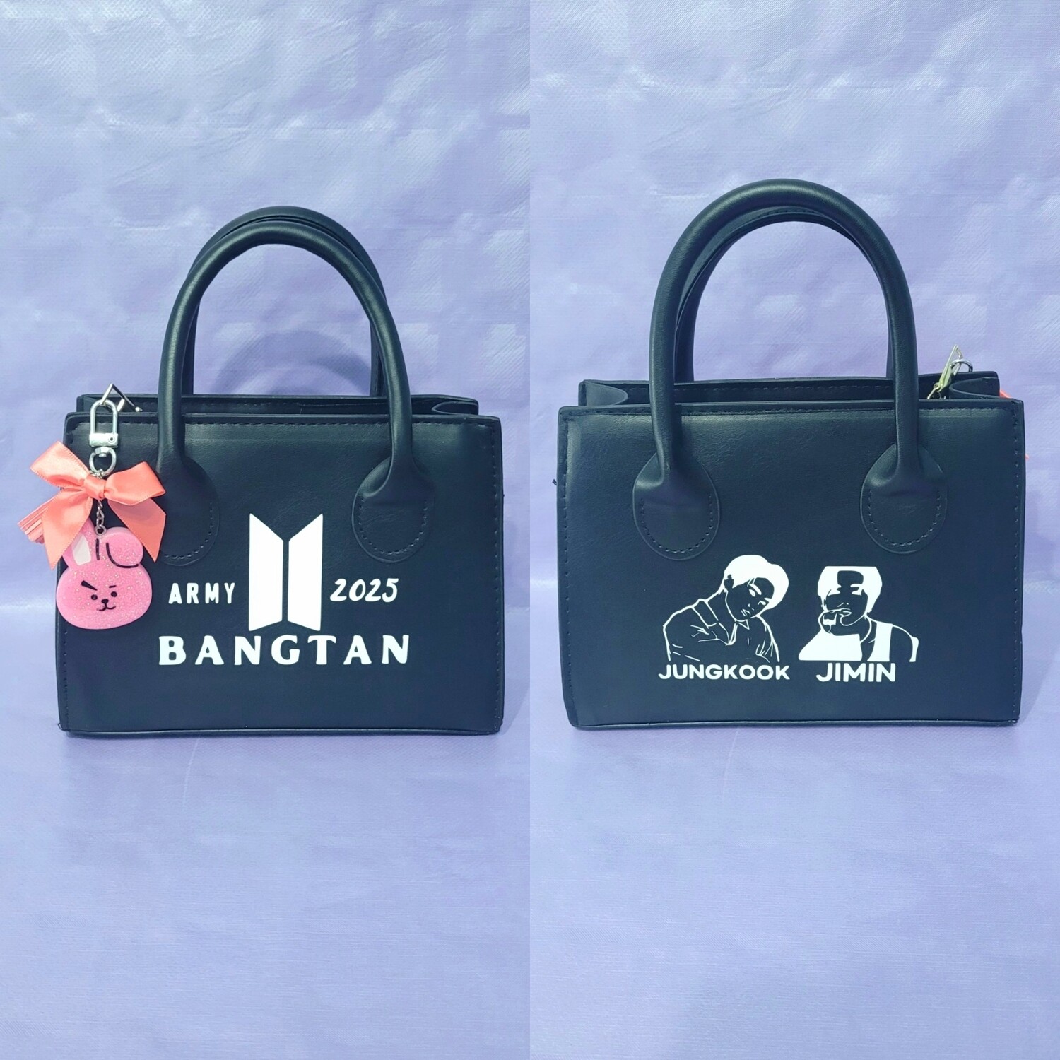 Bolso negro personalizado