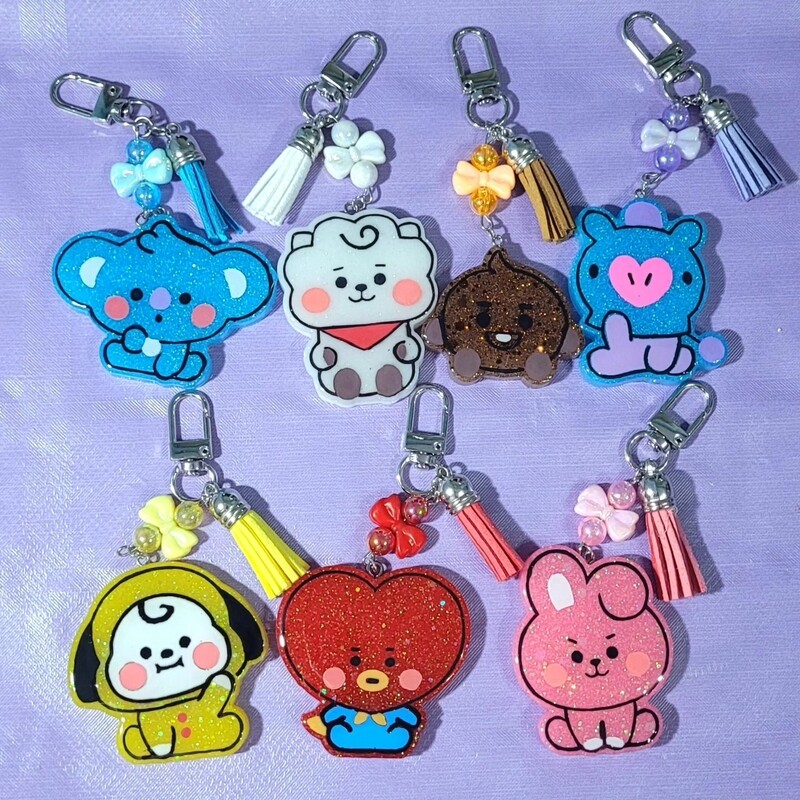 Llaveros BT21 Baby Edition