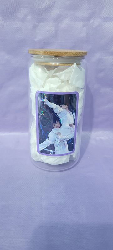 Vaso cristal con foto