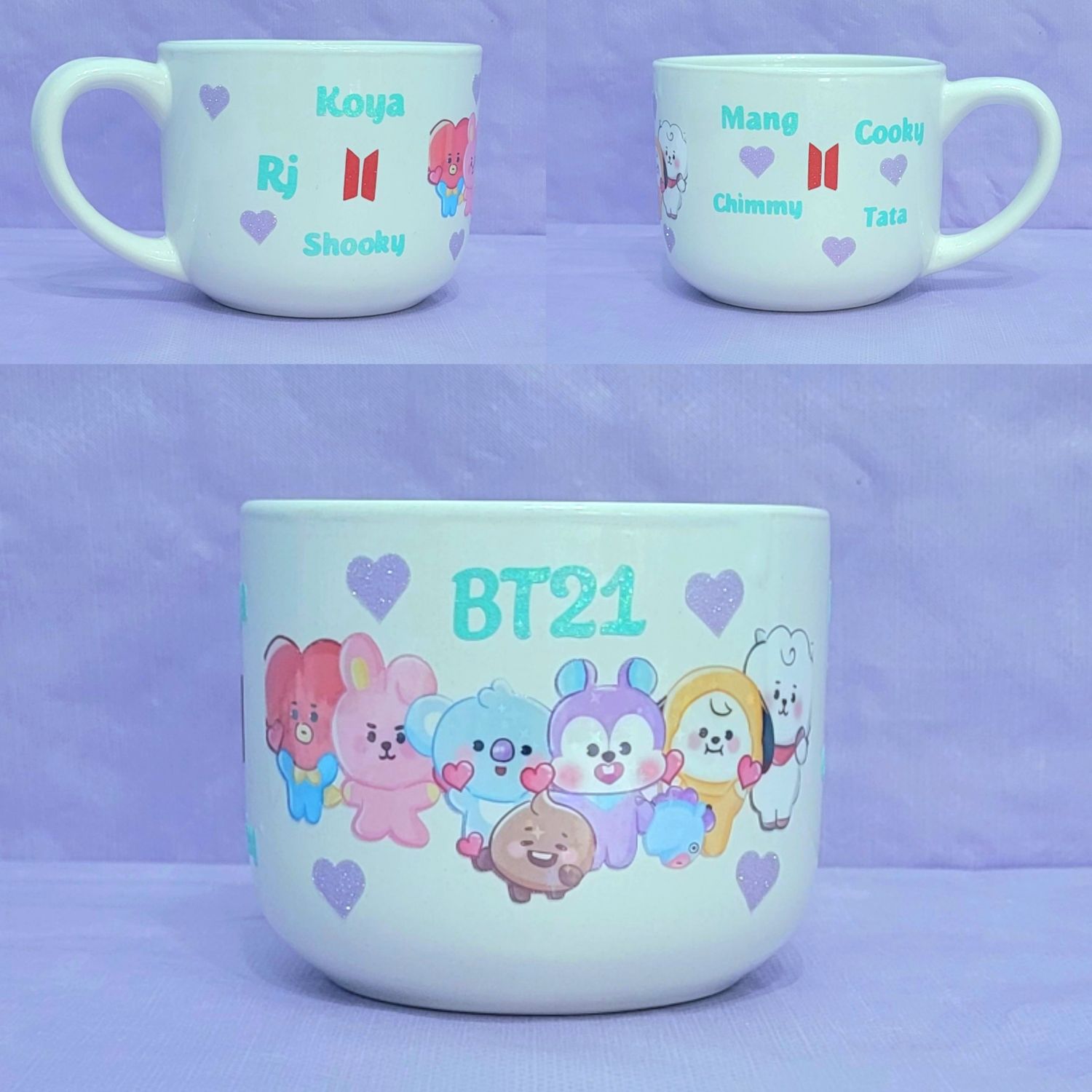 Tazas blancas personalizadas