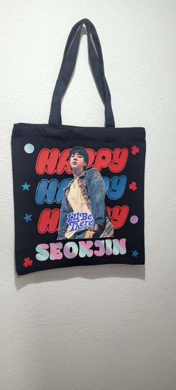 Tote bag Jin Happy