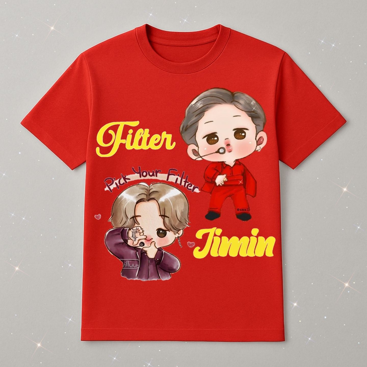 Camisetas BTS sublimación 