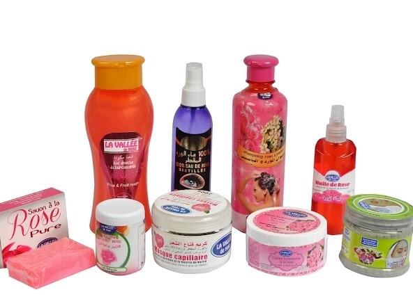 Moroccan natural beauty products - la valllée de rose