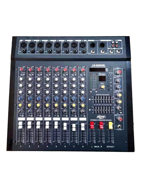 Mlimar Mixer LR-8000SB  8 channel 2x400W