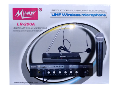 Professional Wireless Hand Microphone Mlimar LR 200A
