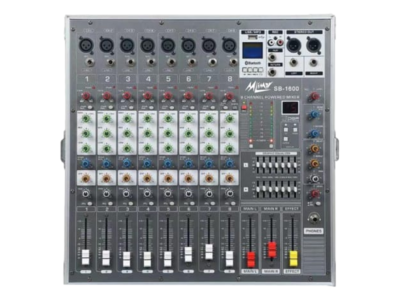Mlimar powered mixer LR 1600- 8 channel 2x700W