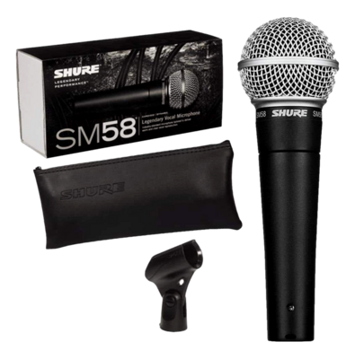 Shure SM- 58 Dynamic Vocal Microphone