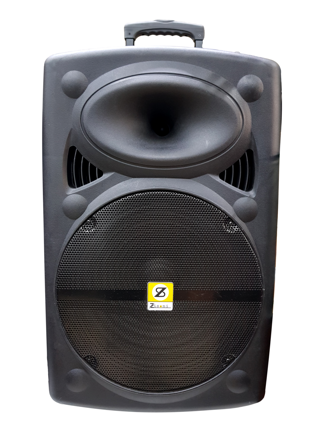 Zisonic Trolly Speaker15&quot; Active Amplified, Speaker out with 1 wireless mic and more function.