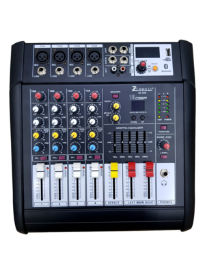 Zisonic M-400Black 16DSP Power Mixers 4 Channel 2*250W