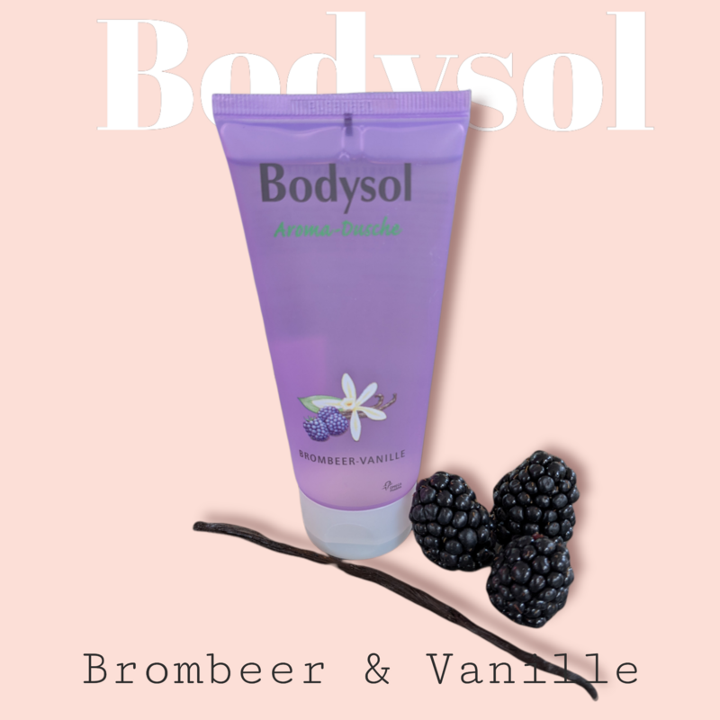 Bodysol Aroma-Duschgel, Brombeer &amp; Vanille, 100ml