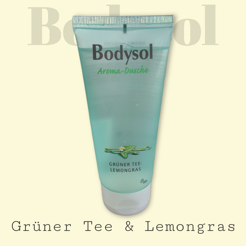 Bodysol Aroma-Duschgel, Grüner Tee &amp; Lemongras, 100ml