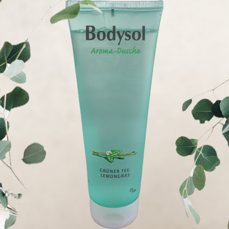 Bodysol Aroma-Duschgel, Grüner Tee &amp; Lemongras, 250ml