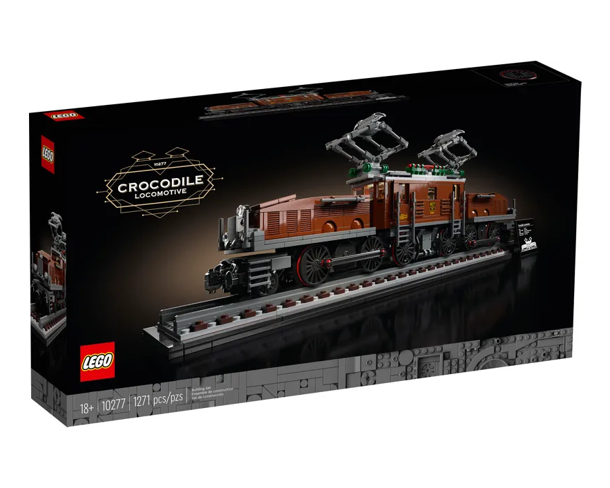 LEGO 10277 - Lokomotive &quot;Krokodil&quot;
