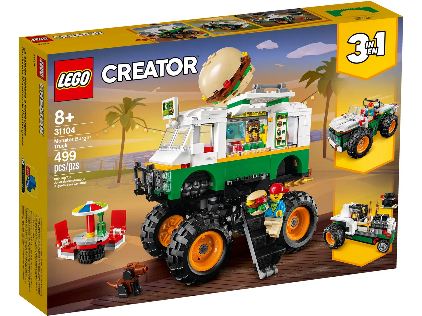 LEGO 31104 - Burger-Monster-Truck