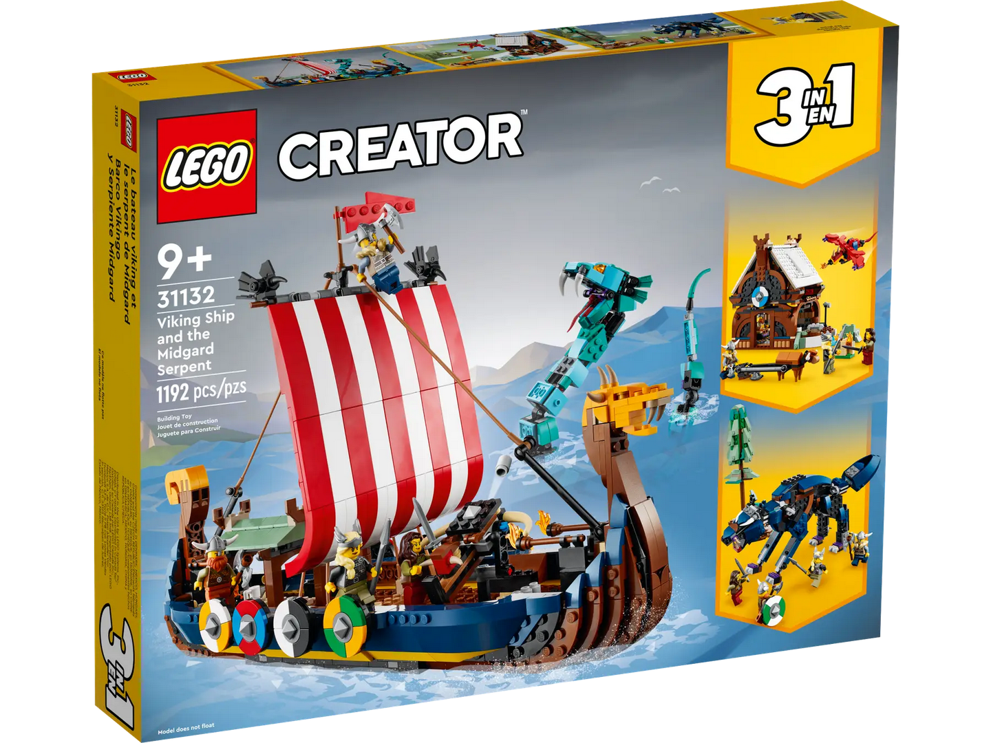 LEGO 31132 - Wikingerschiff