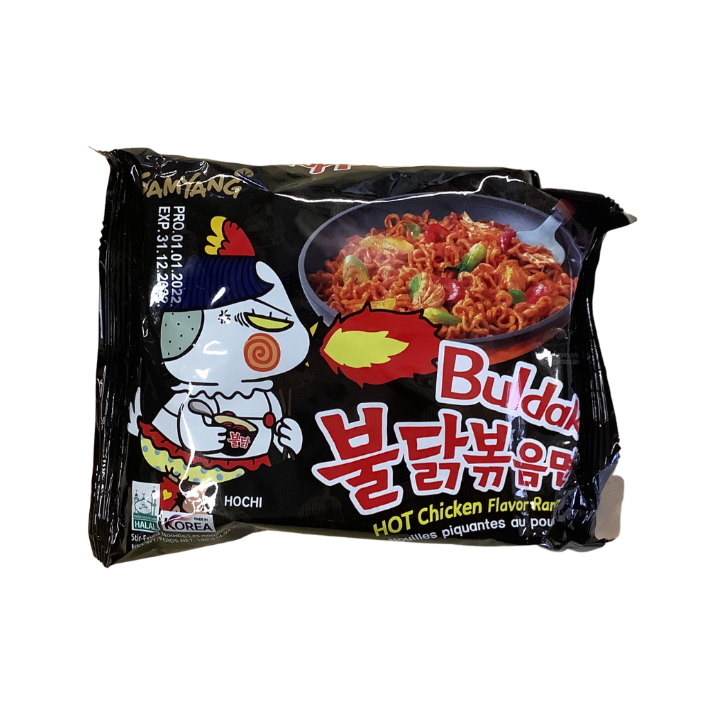 Buldak Hot Chicken Flavour Ramen Noodles 140g buldak-hot-chicken-flavour-ramen-noodles-140g