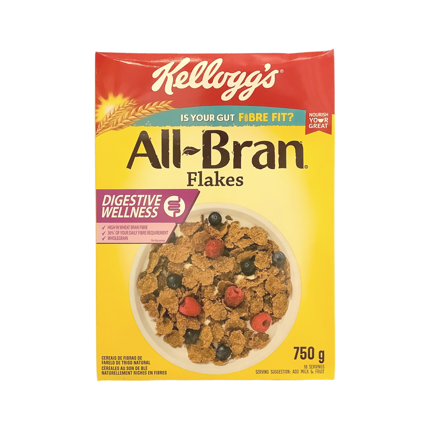 Kellogg's All Bran Flakes 750g