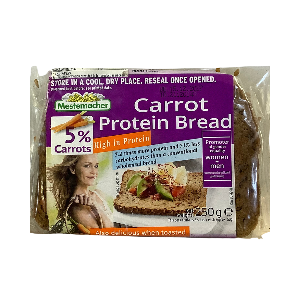 Mestemacher Carrot Protein Bread 250g