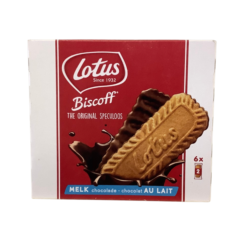 Lotus Biscoff Milk Chocolate 13.5g x 6