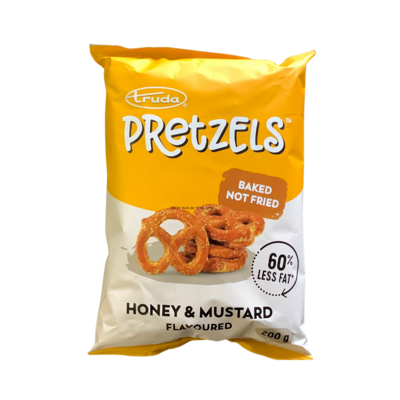 Truda Pretzels Honey &amp; Mustard Flavoured 200g