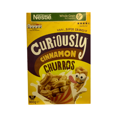 Nestle Curiously Cinnamon Churros 360g